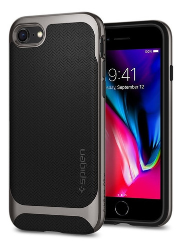 Funda Spigen iPhone 7/8 [gunmetal] Neo Hybrid