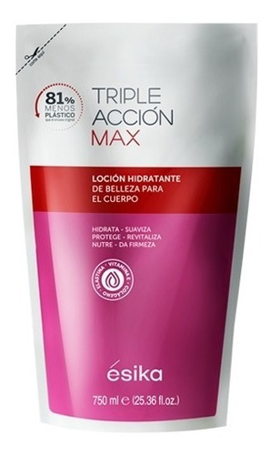 Crema Cuerpo Triple Accion Max Repuesto - Esika