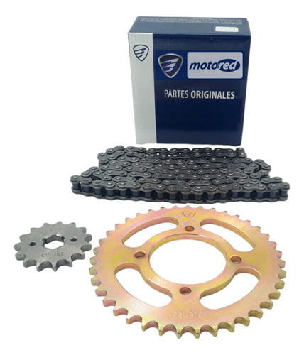 Kit De Sprocket Engrane Y Cadena Rc150 Gt Original F0203ks25