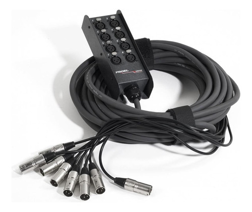 Medusa Snake Proel Ebn-8 de 8 canais 15 metros Msi