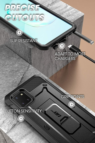 Case Supcase Ub Pro Para Galaxy Note 10 Lite Protector 360°
