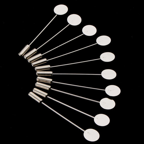 3 X 10 Piezas De Cobre Base VacĂa 1,5 Cm Solapa Pin