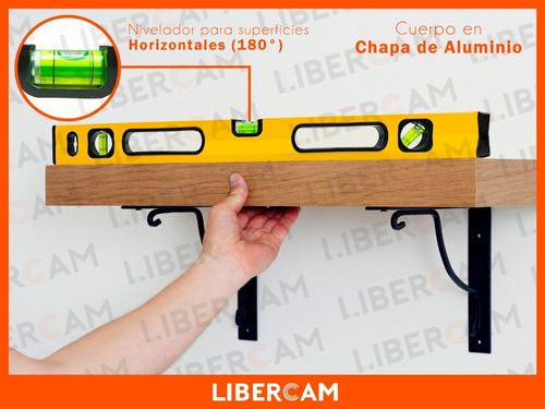Imagen 5 de 10 de Nivel De Burbuja Nivel De Mano 3 Burbujas Tubular Regla