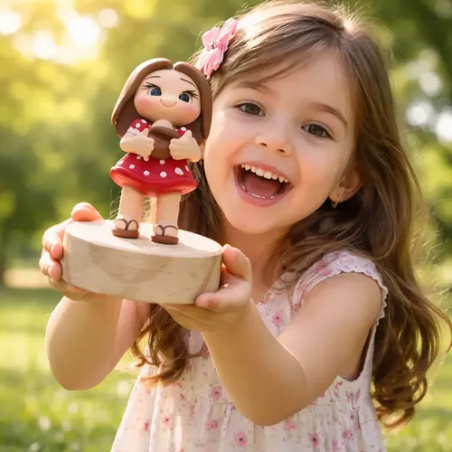 【あんな】Bira マスコット Imagem Decorativa Menina Benigna Primeira Beata Do Ceará