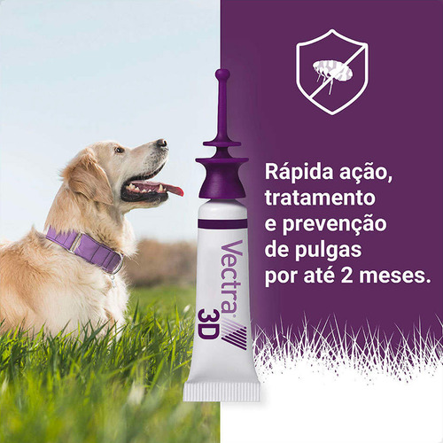Vectra 3d Antipulgas E Carrapatos Ceva Para Cães 10 A 25kg