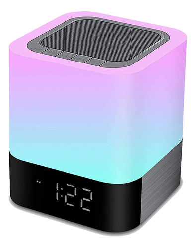 Altavoz Bluetooth De Luz Nocturna, Control De Sensor Tácti