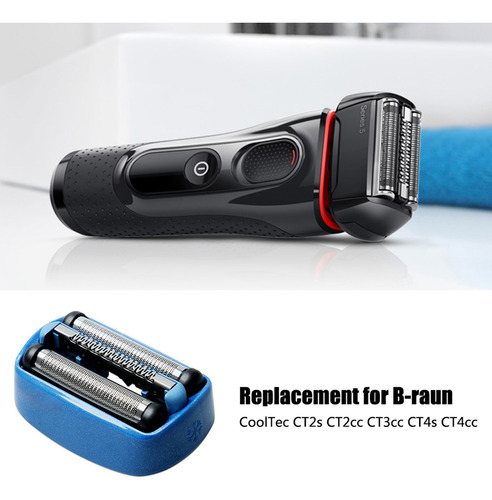 Substituição Do Cassete Shaver Foil H-ead Para B-raun Coolte