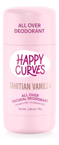 Happy Curves Desodorante Natural De Cuerpo Entero Sin Alumin