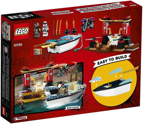 Lego Ninjago Juniors Persecución En La Lancha Zane 10755 131