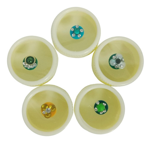 Bindi Para Danza Arabe / Belly Dance (1 Caja Con 20 Pzas)