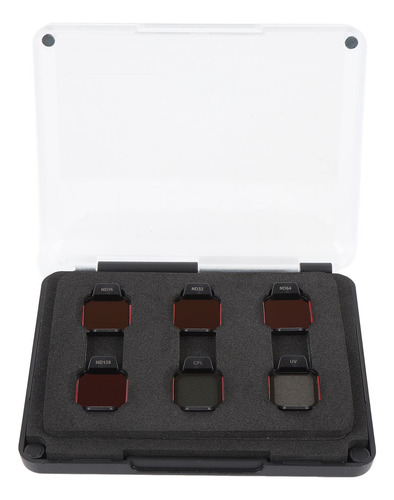 Conjunto De Lentes Drone Cpl Filter 6 Em 1 Para Vidro Óptico