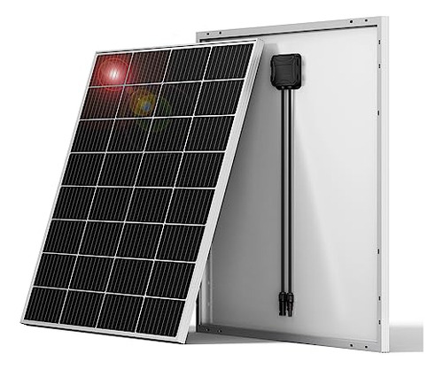 Fivstasola Panel Solar De 100 Vatios 10bb Mono, Módulo Solar