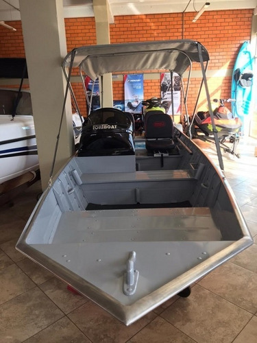 Imagem 2 de 2 de Lancha Fortboat Premium 500 C/motor 30 Hp Eh Mercury