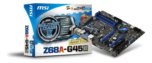 Placa Madre Msi Z68a-g45 Lga 1155 Atx Ddr3 2133 Hdmi Usb 3.0