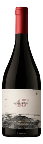 Vino 45° Rugientes Pinot Noir Otronia De Chubut Patagonia 