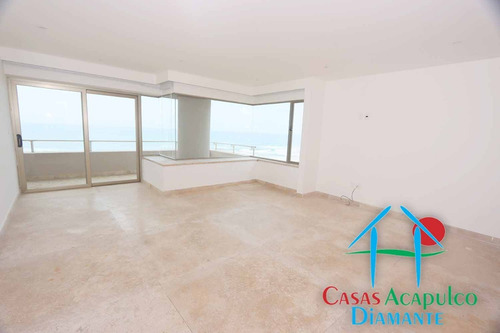 Imagen 20 de 29 de Cad Vidamar Ii A Ph 1. Sala A Doble Altura Con Terraza Y Vista Al Mar