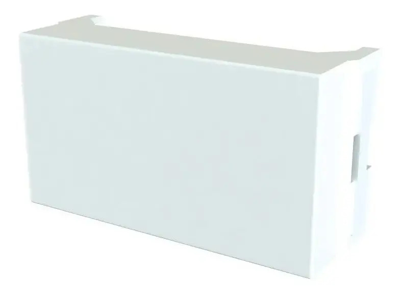 Tapón Ciego para Llave de Luz Blanco Jeluz Verona Pack 100 Unidades