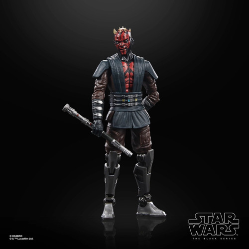 Figura Darth Maul Star Wars The Clone Wars - Black Series