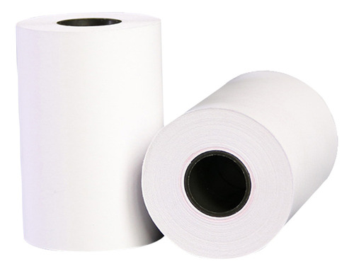 4 Rollos Papel Térmico 57x40mm Blanco Impresión Clara For C
