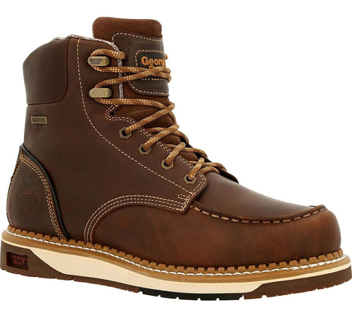 Bota De Trabajo Con Punta Moc Impermeable Georgia Boot Amp L