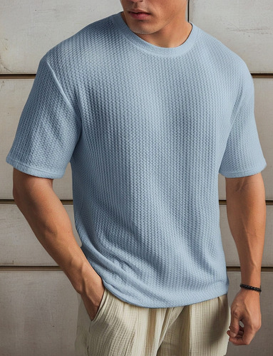 Playera Básica Lisa Hombre