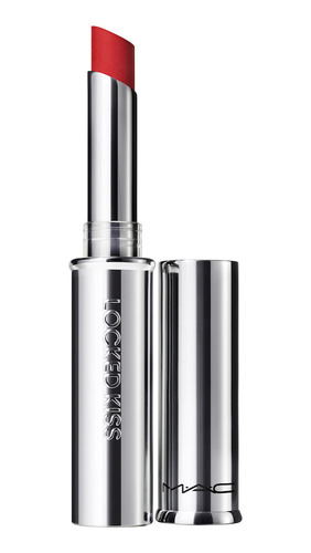 Batom Matte Mac Locked Kiss - Ruby True