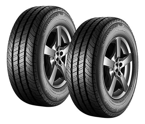 2 Llantas Conti 205/75r16c Contivancontact 100 111r