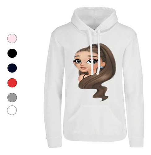 Sudadera Con Gorro Adulto Colores Ariiana Grande #6