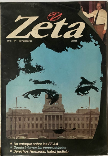 Zeta, Revista Política Uruguay, 48 Pág, 1985, F21b7