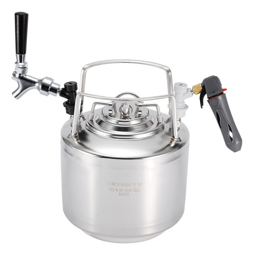 Barril De Cerveza De Cola De Acero Inoxidable Con Kit De Gri