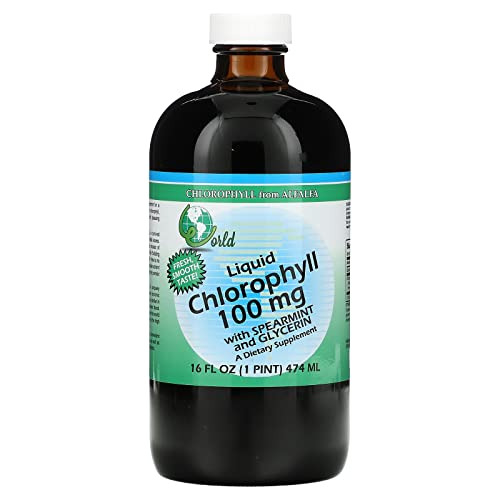 World Organics Liquid Chlorophyll Liquid With X1e0s