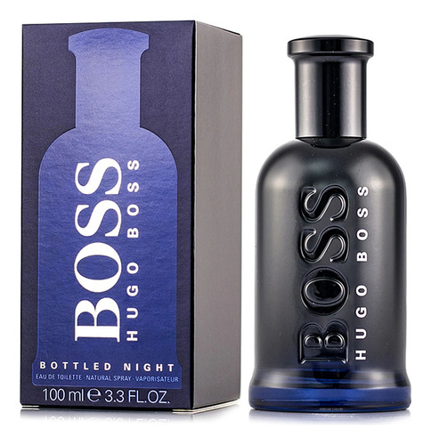 Hugo Boss Bottled Night Edt 100 Ml Para Hombre