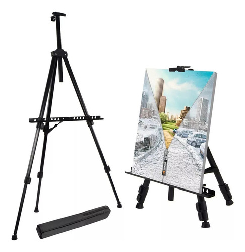 Caballete De Artista Reforzado Caballete Metal TriPod