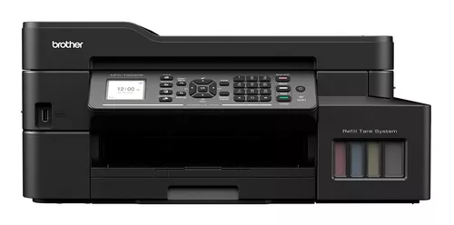 Impresora portátil a color multifunción Brother InkBenefit Tank MFC-T920DW  con wifi negra 100V - 120V