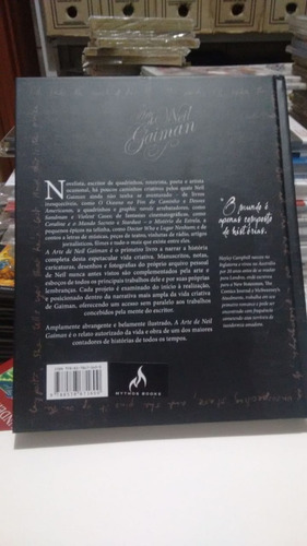 A Arte De Neil Gaiman Editora Mythos