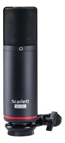 Kit Interface Usb Mic Fone Focusrite Scarlett 2i2 Studio 3g