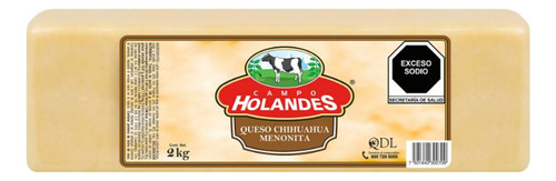 Queso Menonita Chihuahua 2kg