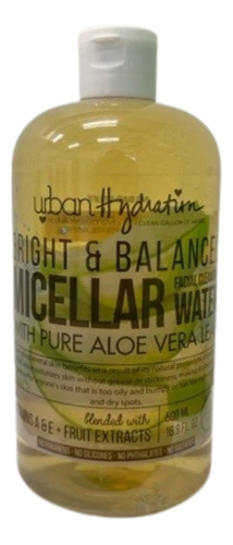 Urban Hydration Agua Micelar De Hoja De Aloe Vera | Limpiado