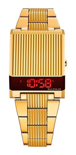 Nuevo Reloj Bulova Computron Led Original - 97c110