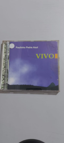 Cd Paulinho Pedra Azul - Vivo - 1995