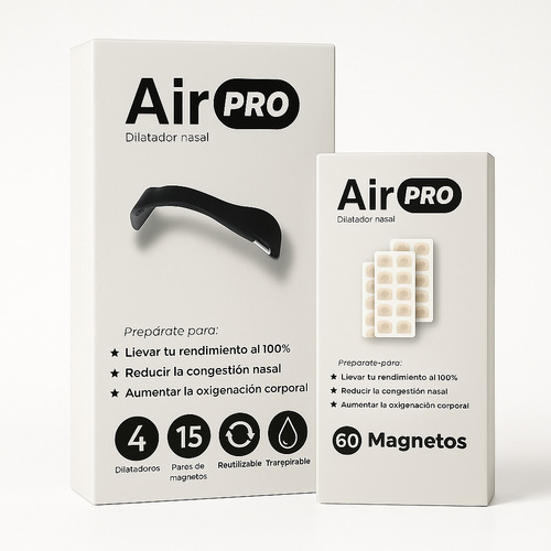 Kit Dilatador Nasal - Air Pro - Anti Ronquidos X 90 U