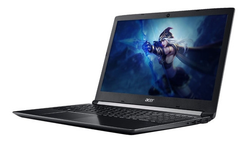 Notebook gamer Aspire A515-51G-58GZ 15.6" color negro 12GB de Ram - Intel Core i5