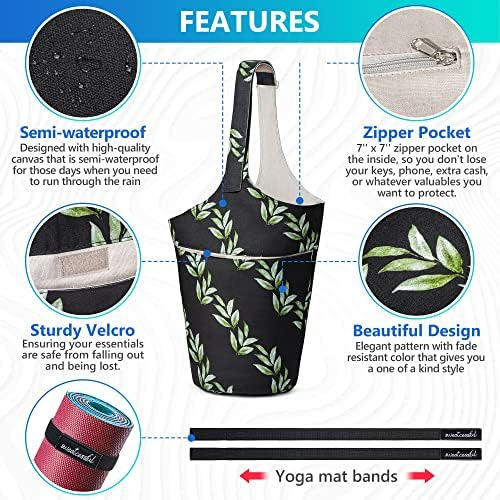 Bolsa Para Esterilla De Yoga Sudorosa - Se Adapta A La Mayor
