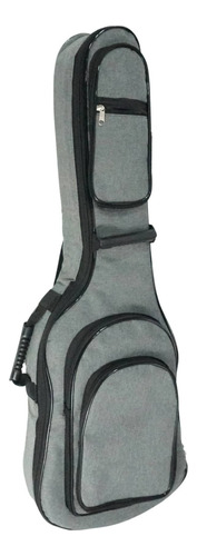 Capa Bag De Guitarra Acolchoada Premium 3 Bolsos Ultra Luxo