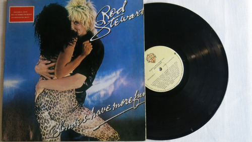 Vinyl Vinilo Lp Acetato Blondes Have More Fun Rod Stewart