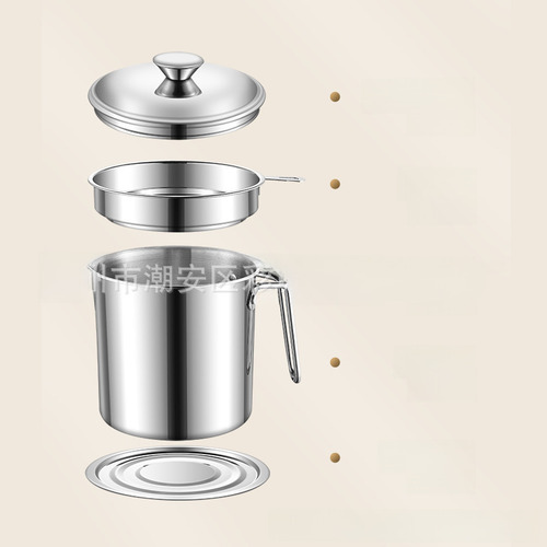 Material 304: Mango De Alambre De Acero De 1,9 L. Acero Inox