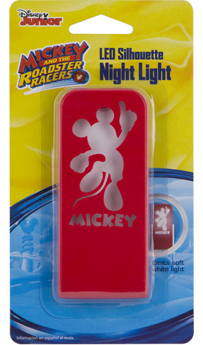 Luz Nocturna Mickey Mouse - Silueta Led Permanente