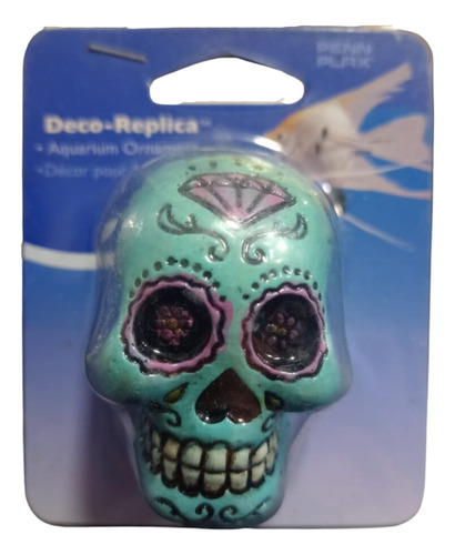 Calavera Cráneo Mini Penn-plax Acuario Pecera