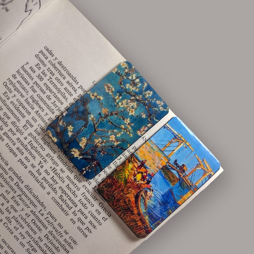 Separadores Magnéticos De Libros Colección Vincent Van Gogh