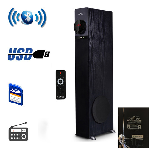 Torre Altavoz Befree Sound Con Bluetooth